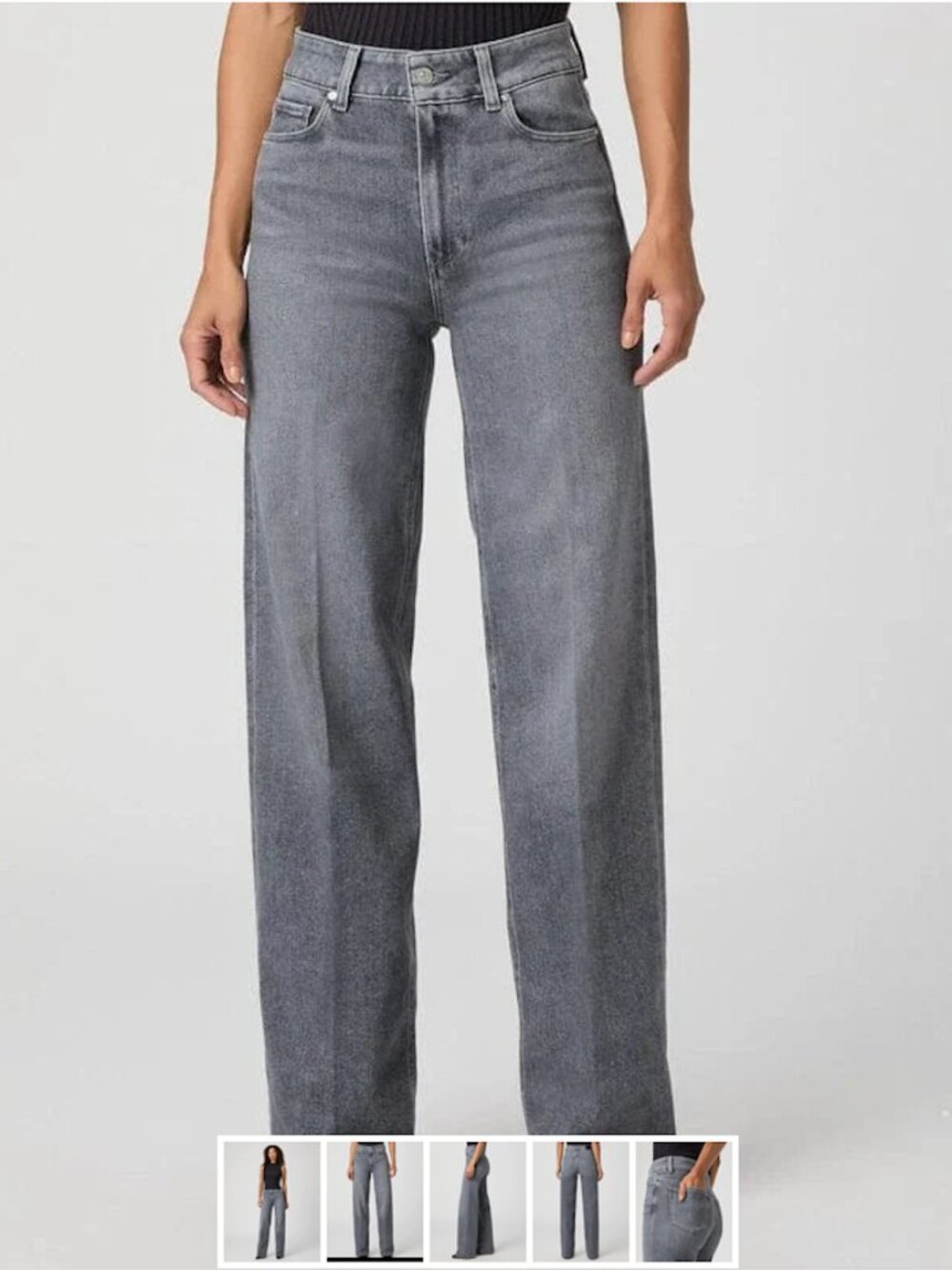 PAIGE - Sasha Wide Leg Jean 31"
